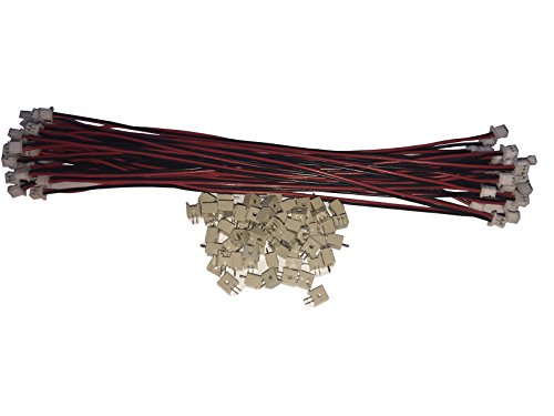 30 piezas conector 2 PIN 1.25mm hembra y macho miniatura 1
