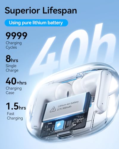 Daximen T12 Wireless Earbuds with 40 Hours Playtime
