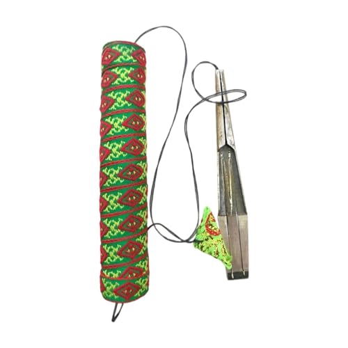 predolo Arpa de Mandíbula Vietnamita, Instrumento Musical de Boca étnico, Bordado con Detalles, Portátil, Ideal Como Regalo para Amantes de La Música, Doble Lengua Pequeña