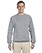 Jerzees -Men's NuBlend Fleece -Sweatshirts & Hoodies, Sweatshirt-Heather Grey, Medium