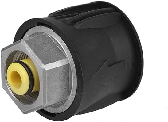 YUET High Pressure Washer Quick-Fitting Pipe Coupling M22F to Nilfisk Quick Connect Hose Compatible Metal Insert Hose Adaptor Connector Adapter for Nilfisk Washer