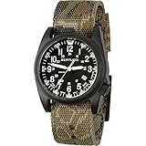 Bertucci A-5s Ballista Illuminated - Black Dial- 334pnc Highlander Pantera Camo Webbing Band