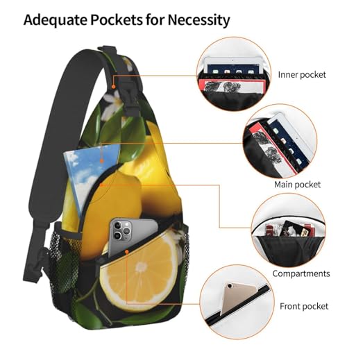 Mochila tipo bandolera cruzada para hombre y mujer miniatura 4