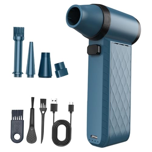 圧縮エアダスターセットヘアドライヤーの持ち運びや保管車の雪の塊ターボファン用キーボード用クリーニングカーコンピュー