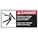 Brady 96157, Cema Safety Label, (20 Packs of 5 pcs)