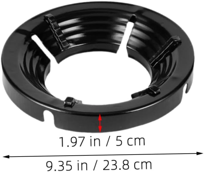 2pcs Gas Stove Bracket Wok Accessory Windproof Enamel Pot Ring Cooktop Range Support Rack for Gas Hob Stability