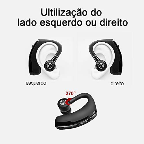 CIC Fone De Ouvido Bluetooth Sem Fio Mini headphones De Negócios Invisível Único Top Gancho Microfon