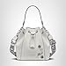 KARL LAGERFELD Paris Women's Handbags Bucket, White, One Size