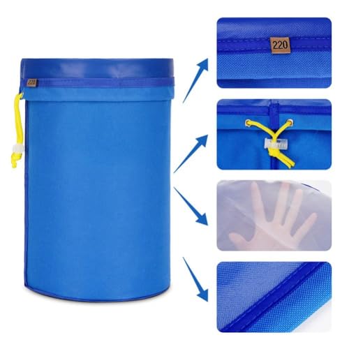 Bolsas de extracción reutilizables con cordón de nailon resistente para leches vegetales, 5 uds 6