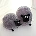 Hpera Peluche Pecora Cuscino Peloso Peluches Cuscino Decorativo Divano Peluche Morbidissimi Simpatici Cuscini per Ragazze Cuscini Bambini Decorativi Cuscino Morbido per Bambini 40cm/15.75inch,Gray