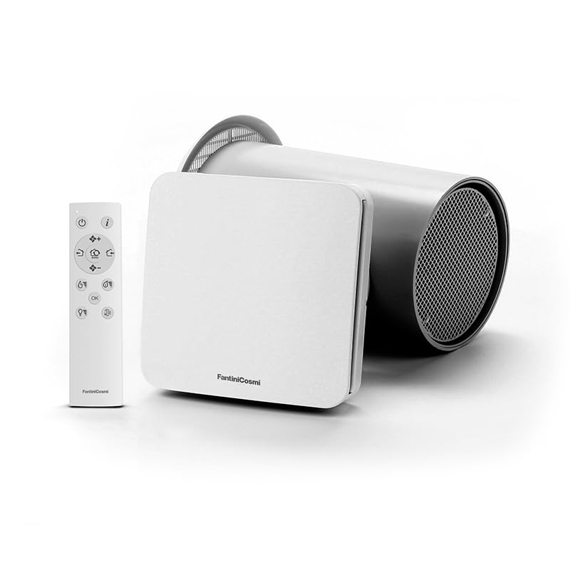AP19989 Aspirvelo Ecocomfort Plus 100mm Recuperatore Calore con Comando IR Fantini Cosmi