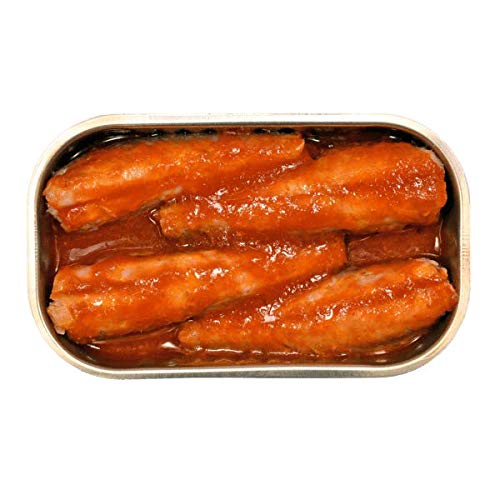 Minerva - Sardine senza pelle e brufoli al pomodoro / Prodotto Gourmet del Portogallo - 5 x 120 gr Pack