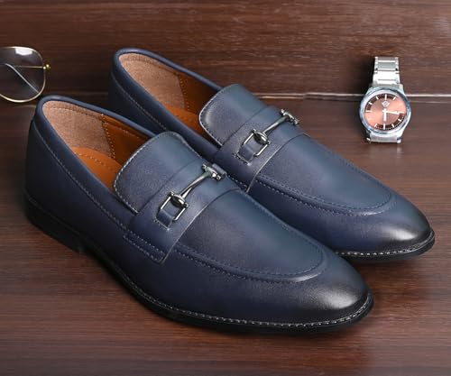 Image of LOUIS STITCH Double Monk Strap Shoes for Men | Slip-on Monk Style | Office Shoes for Men | Formal Shoe for Men Ideal for Business, Casual, Parties (LSRG FMBB)