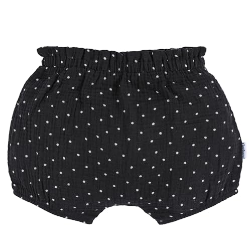 Gerber Baby Girls' 3-Pack Bubble Shorts, Brown/Dot/White, 24 Months - image 3