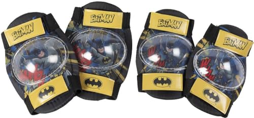 Coderas para bebés Batman de nivel 1 para evitar raspones en bicicleta de seguridad DC Comics