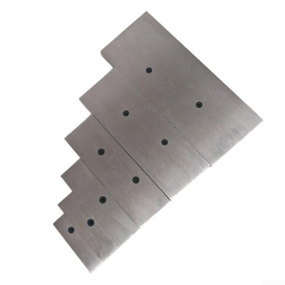 Set parallelo regolabile 6PCS 1-5,71 cm ispezione in acciaio