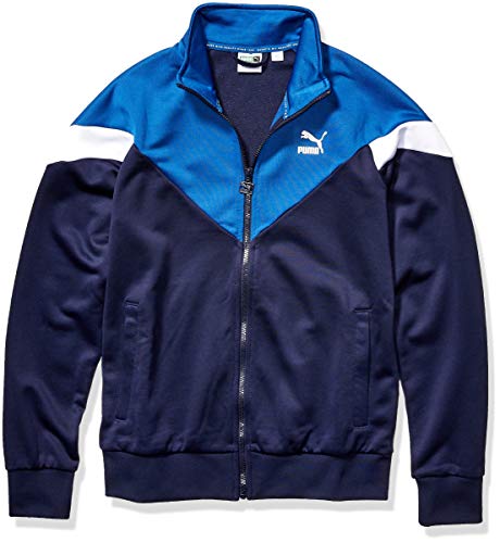 PUMA Men's Iconic MCS Track Jacket, Peacoat, S at Amazon Men's
