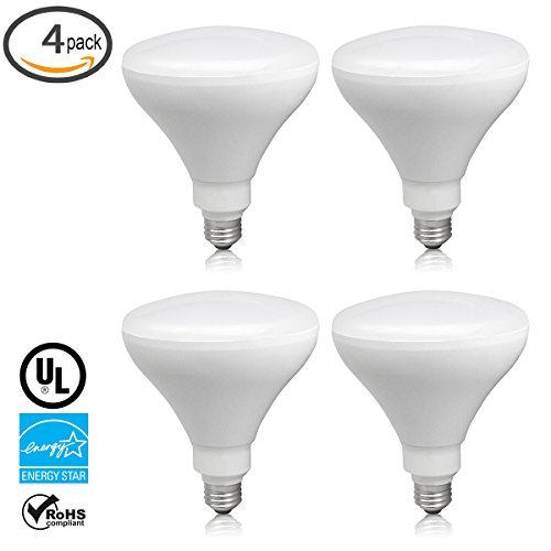 Case of 4) TCP LED17BR40D41K Elite 17W LED BR40 Dimmable 4100K