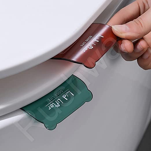 PB SHOP Toilet Seat Lifter SelfAdhesive Toilet Seat Holder with Double