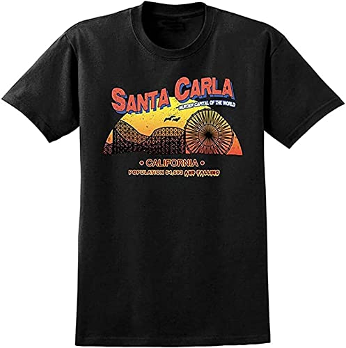 Camiseta inspirada en Santa Carla Lost Boys - Camiseta de vampiro de película retro, color negro, Negro, 60