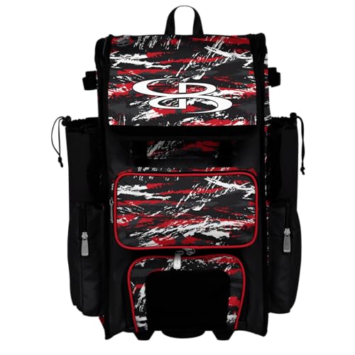 Boombah Rolling Superpack Baseball/Softball Gear Bag -