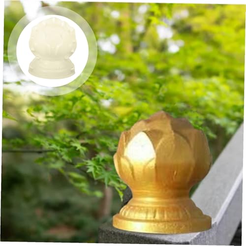 Moule à béton ABS blanc durable pour décoration de jardin unique - 5