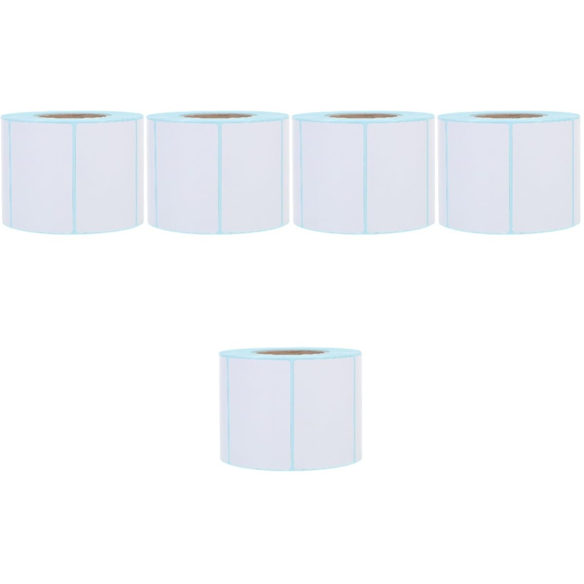 NUOBESTY 5 Juegos De Etiquetas Térmicas Autoadhesivas Para Direcciones Y Envíos Ligeras Y Fáciles De Usar Almacenar E Imprimir 2 Rollos X 5