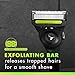 GilletteLabs with Exfoliating Bar by Gillette Razor for Men - 1 Handle, 4 Razor Blade Refills, Holiday Gifts for Men, Includes Premium Magnetic Stand