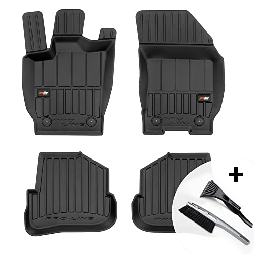 moto-MOLTICO 3D Gummimatten Auto Fußmatten Gummi Automatten 4-teilig Set - passend für Audi A1...