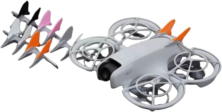 Flight Tail for DJI Neo,Quick Release Flying Tail to Reduce Drag Airflow,Drone Tail Fixed Support Accessories (Gray)