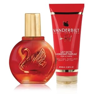 Gloria Vanderbilt In Red – Gift Set for Women with Perfume Spray 100ml and Body Lotion 100ml