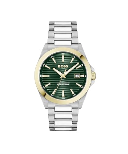 BOSS Orologio con Movimento al Quarzo a Tre Lancette da Uomo Collezione