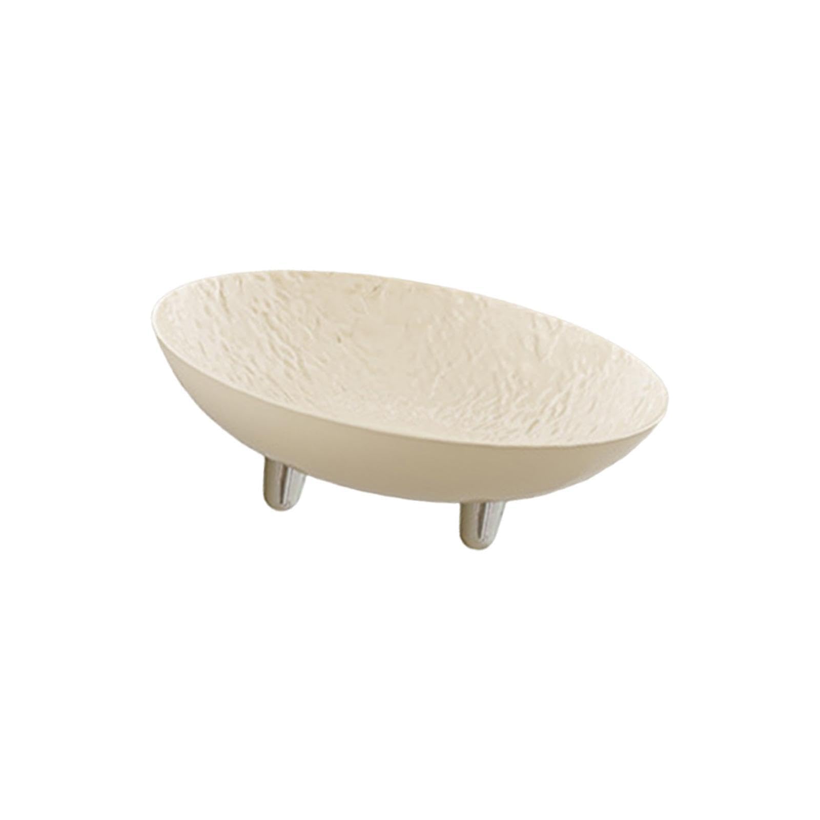 ALCXAZS Decorative Fruit Bowl Plate Candy Dish Snack Serving Tray Elegantly