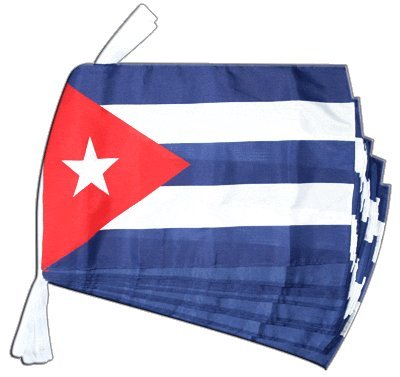 Guirlande Cuba Digni de 8,9 m pour décorer un bar à cocktails ou célébrer une fête nationale