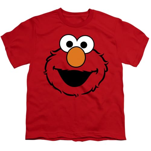 Sesame Street Elmo Full Face Kids T Shirt for Youth Toddler Boys and Girls2