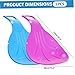 .2Pcs Snow Sled for Kids, Lightweight Portable Snow Sled with Non-Slip Handle, Flexible Plastic Sliding Board for Winter Outdoor or Sand Sporting_Goods.