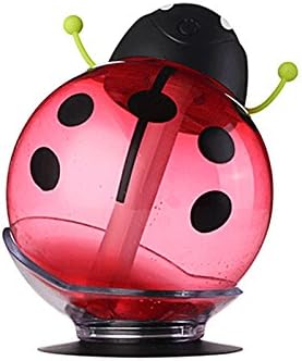 USB Powered Funny Beatles Home Car Mini Aroma LED Humidifier Air Diffuser Purifier Atomizer Ladybird Cartoon