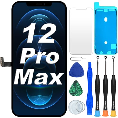 Écran tactile 3D pour iPhone 12 Pro Max avec afficheur LCD haute fidélité et outils A2411