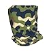 Girls Boys Beanie Caps Chemo Hat, Large Hedging Head Hat Skull Caps for School, Motorcycle, Skate, Fashion Military Tactical Cap Ski Cap (Army Green Camouflage Vietnam Tiger Stripe Camo Bonnets)