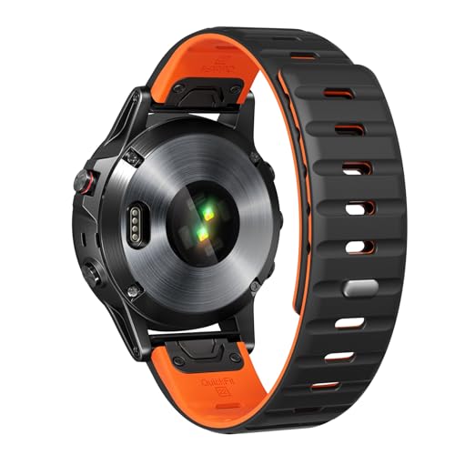 [JUSUTEK] ƊEVo Rp`u GARMIN lC C}OlbgVJQvoh F QuickFit 22mm/26mm ͈obN tʋC ߂ȒP ȒP jp rvoh xg for GAR