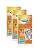 Dentek Fun Flossers Kids - Bastoncini di filo interdentale per bambini, con sapore di frutta, manico antiscivolo, colori colorati, 3 x 40 pezzi immagine