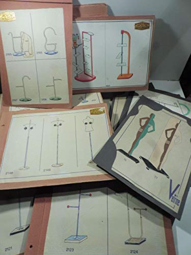 Molon. Attrezzi per vetrina. Milano. (Raccolta di modelli raffiguranti attrezzature per l'allestimento di vetrine