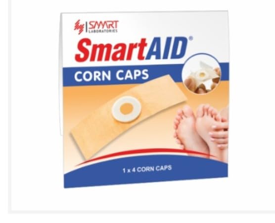 SmartAID Corn Caps, Pack of 4 Protective Foot Cushions-image-18