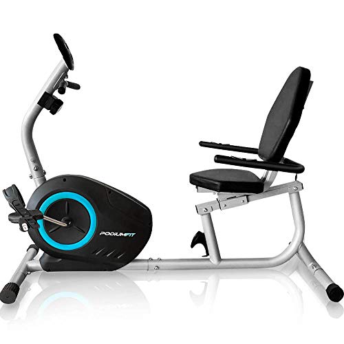 Bicicleta Ergométrica PodiumFit H200 - Magnética - 8cargas - Silenciosa