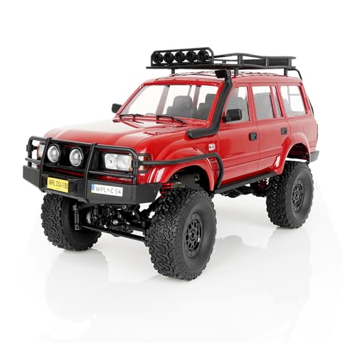 ARRIS 1/16 Scale RC Crawler, WPL C54-1 RTR RC Truck 4x4 Off Road RC Rock...