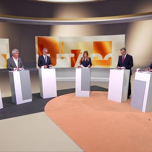 『PSD/CDS/IL/PAN, PS, Chega, CDU e BE: Oiça o debate entre os candidatos à Câmara de Faro』のカバーアート