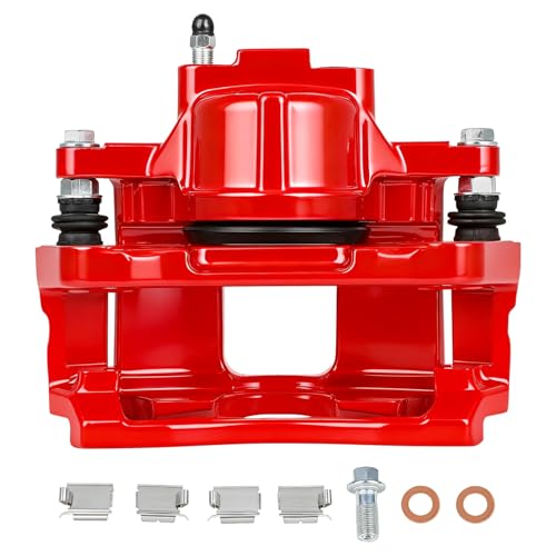 Image of SCITOO 18B5044 Disc Brake Caliper Assembly with Bracket Fit For Chrysler Town & Country,For Dodge Grand Caravan /Nitro,For Jeep Liberty /Wrangler,For Ram C /V 2012,For VW For Routan 2009-2012