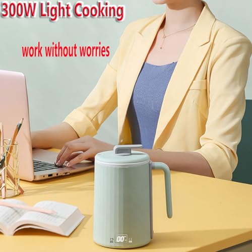 Tetera eléctrica inteligente 450ml capacidad color verde miniatura 5
