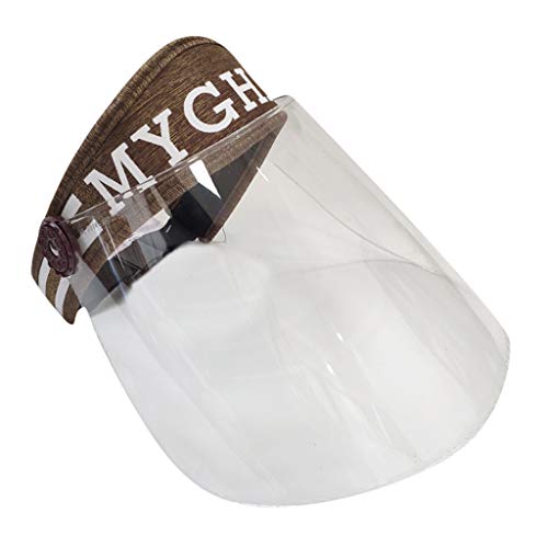 Preisvergleich Produktbild RYTEJFES Safety Gesichtsschutzschirm, Gesichtsschutz mit Visier, Leicht Schutz Mütze, Multifunktionaler Antibeschlaghut Anti Staub, Anti Fog, Anti-Speichel