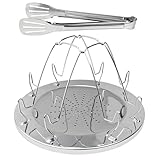 Meanhoo Camping Toaster - Stainless Steel Camp Toaster and Bread Clip, for Campers, Hikers, Outdoor Enthusiasts, and Families, Ideal for Convenient Outdoor Cooking (camping toaster and bread clip)